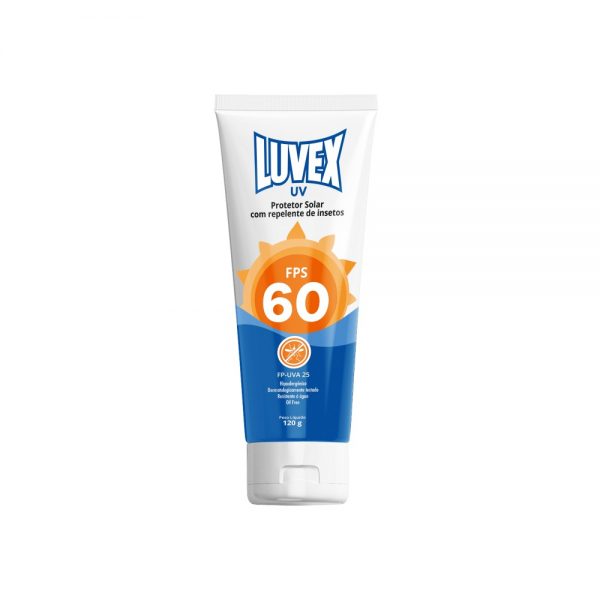 PROTETOR SOLAR UV FPS 60 C/REPELENTE 120 GRAMAS