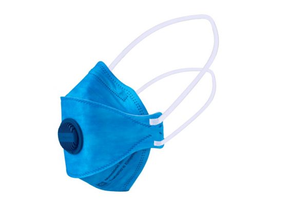 RESPIRADOR PFF2  AZUL  C/ VLV CA 48260 (AURA) - Image 2