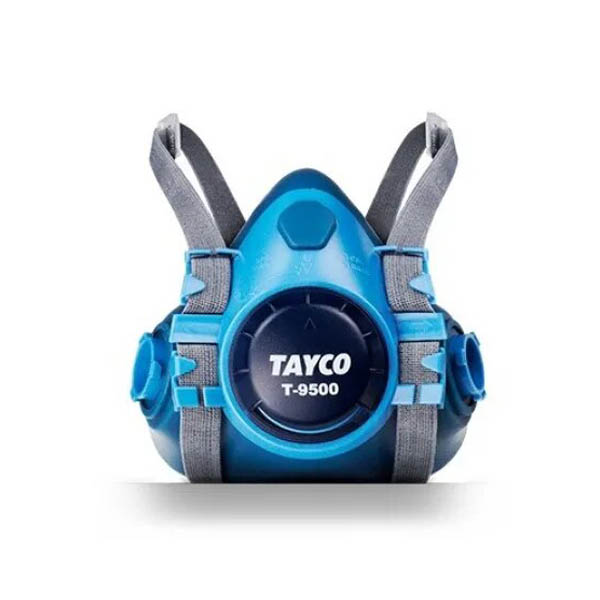 RESPIRADOR SEMIFACIAL EM SILICONE T-9500 AZUL  CA 46864 TAYCO
