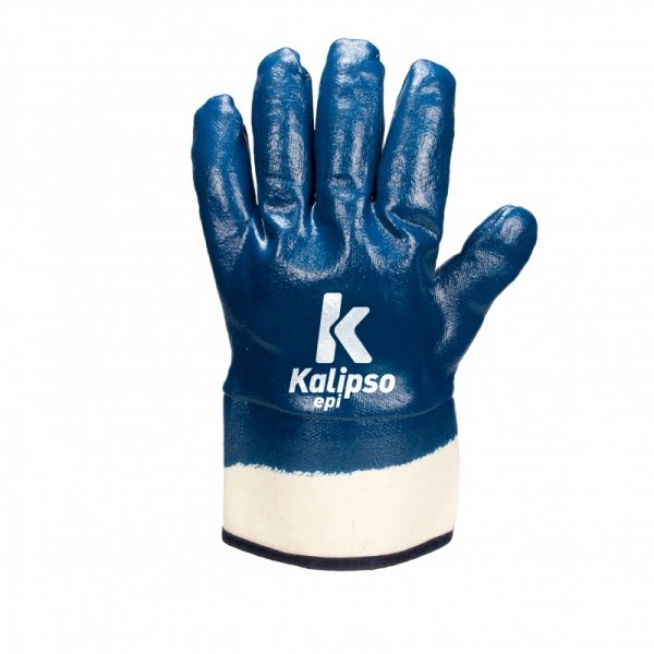 LUVA NITRILICA KA 35 AZUL CA 32948  KALIPSO - Image 2