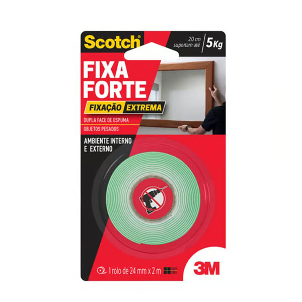 FITA FIXA FORTE EXTREME 24MMX2M