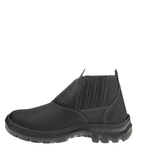 BOTINA ELASTICO COURO PRETO ANTI-PERFURANTE 10VB48-BA CA 29392 MARLUVAS - Image 2