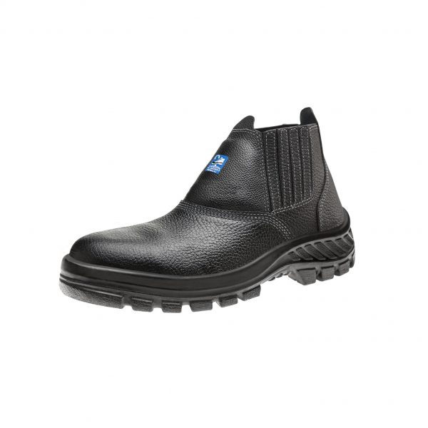 BOTINA ELASTICO COURO PRETO 30B19-COMPOSITE CA 32814  MARLUVAS
