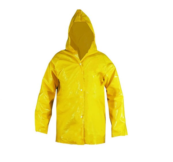 JAQUETA DE PVC AMARELO  C.A 37537 MAICOL