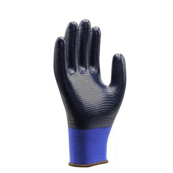 LUVA NITRILICA AZUL SS1002-L  CA 32033  SUPER SAFETY - Image 2