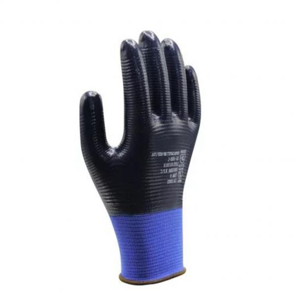 LUVA NITRILICA AZUL SS1002-L  CA 32033  SUPER SAFETY - Image 3