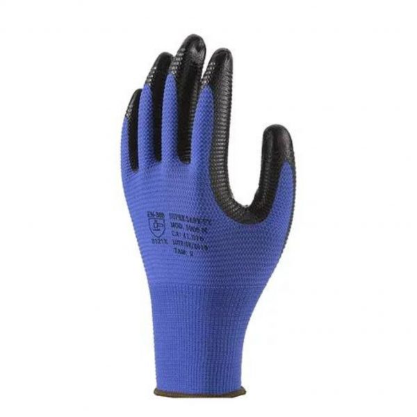 LUVA 1006N POLIAMIDA COM BANHO NITRILICO CA 41076 SUPER SAFETY - Image 3