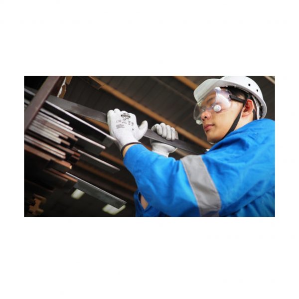 LUVA EDGE RESISTENTE A CORTE BANHO PU 48-711 CA 42558 ANSELL - Image 4