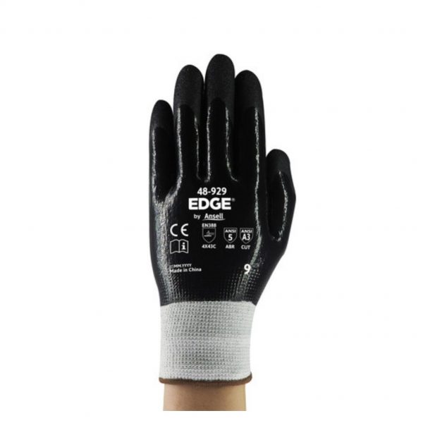 LUVA RESISTENTE A CORTE BANHO TOTAL 48-929 EDGE CA 42957  ANSELL
