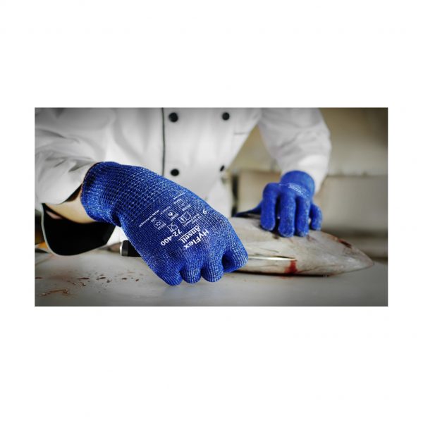 LUVA RESISTENTE A CORTE HYFLEX 72-400 CA 34027 ANSELL - Image 4
