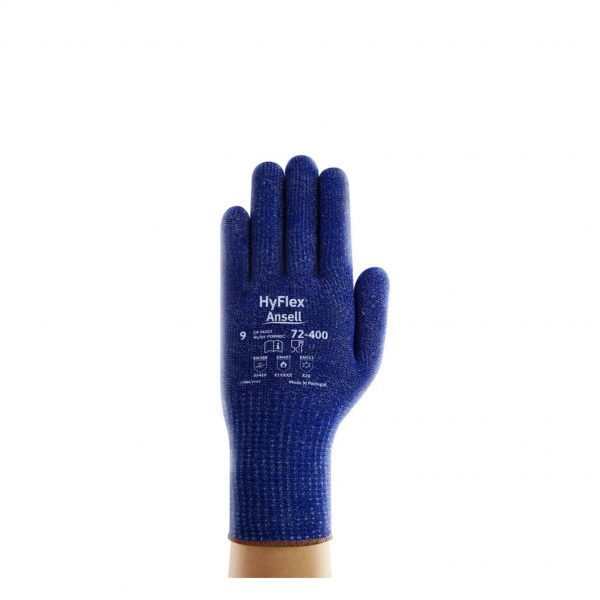 LUVA RESISTENTE A CORTE HYFLEX 72-400 CA 34027 ANSELL