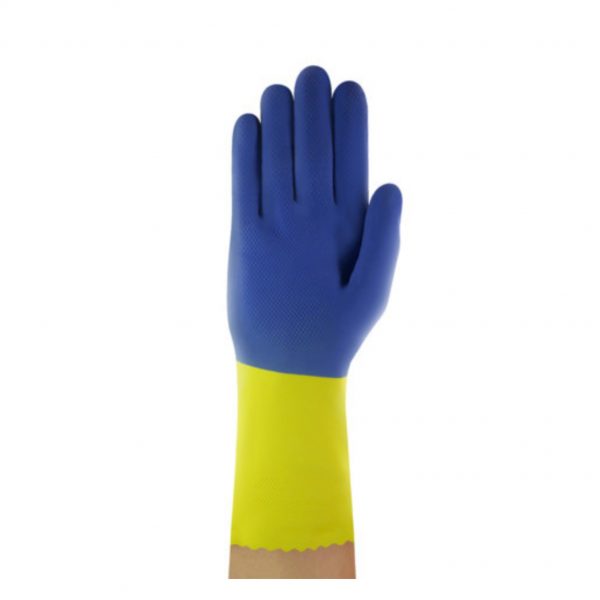 LUVA DE LATEX NEOPRENE ALPHA-TEC 87-224 CA 12872  ANSELL - Image 2