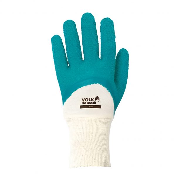 LUVA DE PROTEÇÃO GREEN VOLK NITRILON VERDE CA 38800 - Image 2
