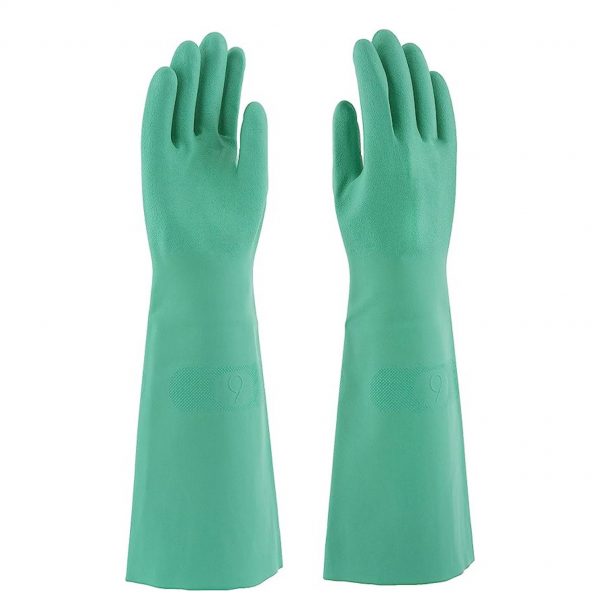 LUVA NITRILE  LONG  45 CM S/FORRO CA 40506 SUPER SAFETY