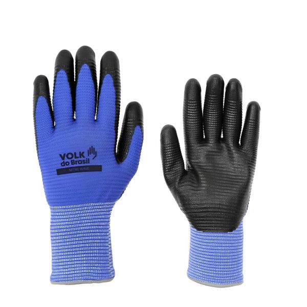 LUVA DE PROTEÇÃO NITRIL WAVE CA 38932 VOLK