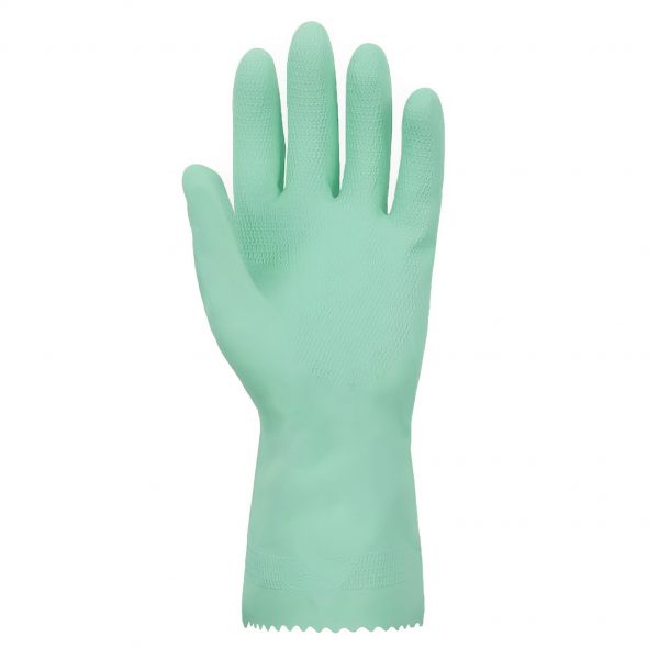 LUVA DE PROTEÇÃPO EM LATEX SILVER VERDE CA 16312 VOLK - Image 2