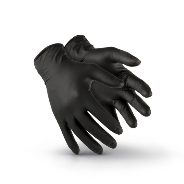 LUVA SUPER GLOVE PRETA CX C/50 CA 38645 SUPER SAFETY - Image 4