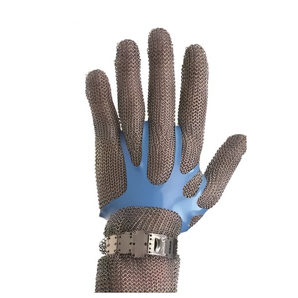 AJUSTADOR DE LUVA DE MALHA DE AÇO NA COR AZUL TAM UNICO PREVEMAX - Image 2