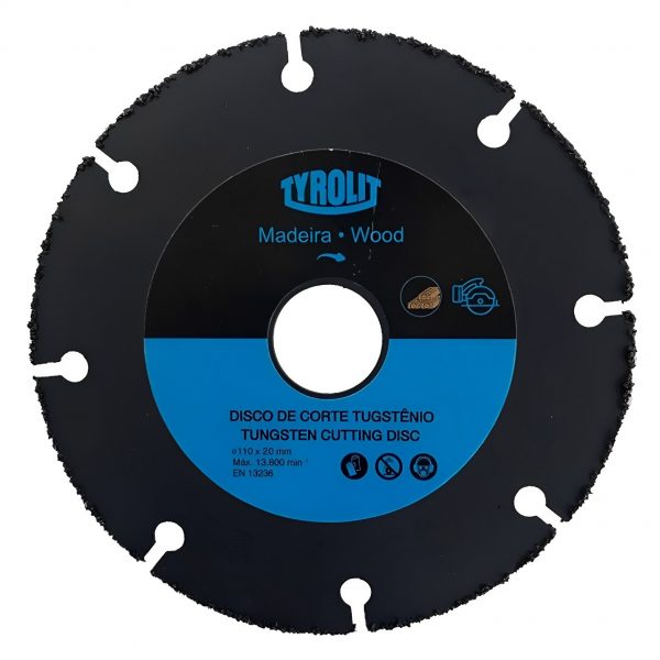 DISCO DE CORTE TUNGSTENIO 110 X 20 SEGMENTADO