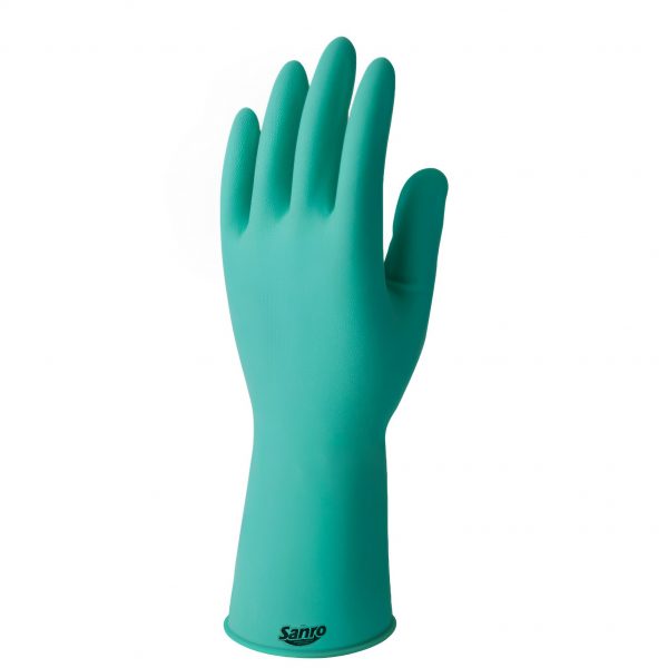 LUVA DE PROTEÇÃO LATEX VERDE SOFT CA 5129 SANRO - Image 2