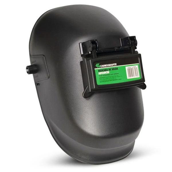 MASCARA DE SOLDA ADVANCED EM POLIPROPILENO VISOR ARTICULADO C/CATRACA CA 15083