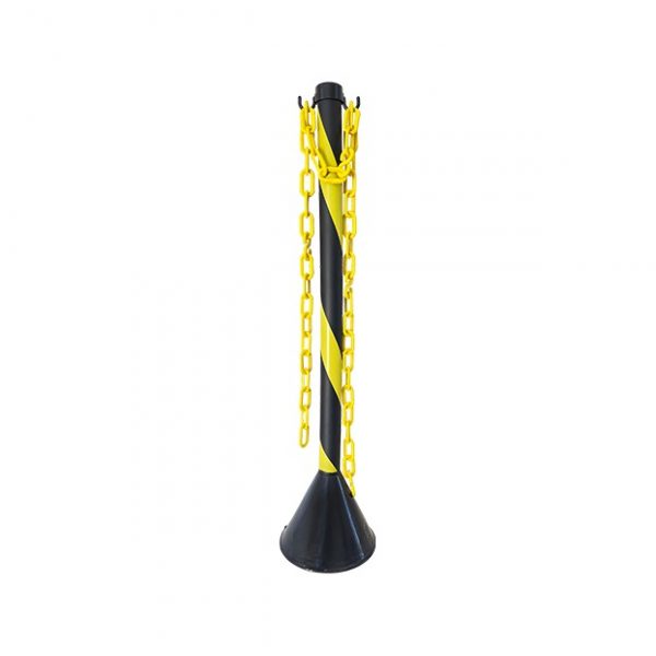 PEDESTAL ZEBRADO 90CM PTO/AM