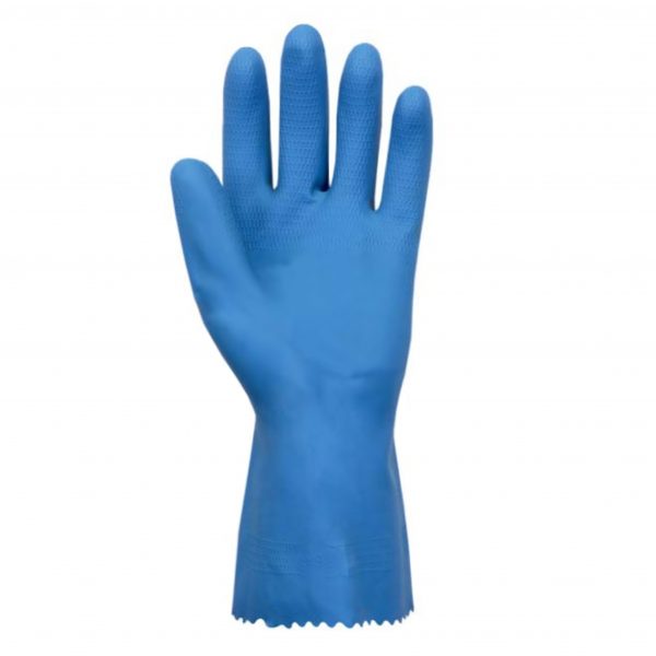 LUVA DE LATEX SILVER AZUL CA 16312  VOLK - Image 2