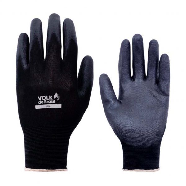 LUVA DE PU PRETA CA 30916  VOLK