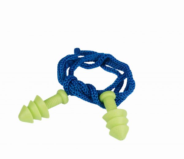PROTETOR AURICULAR SILICONE BICOLOR CORDÃO ALGODÃO CA 35981
