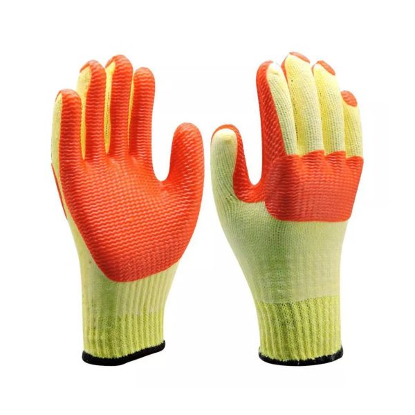 LUVA RUBBER RED COM PROTEÇÃO NO DORSO CA 34370 SUPER SAFETY