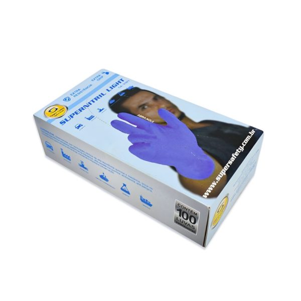 LUVA DE PROTEÇÃO NITRILICA SUPER NITRIL CA 37871 SUPER SAFETY - Image 3