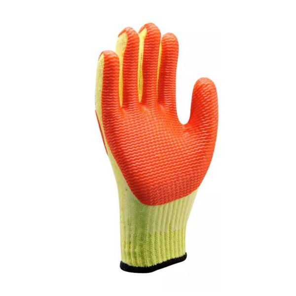 LUVA RUBBER RED COM PROTEÇÃO NO DORSO CA 34370 SUPER SAFETY - Image 2