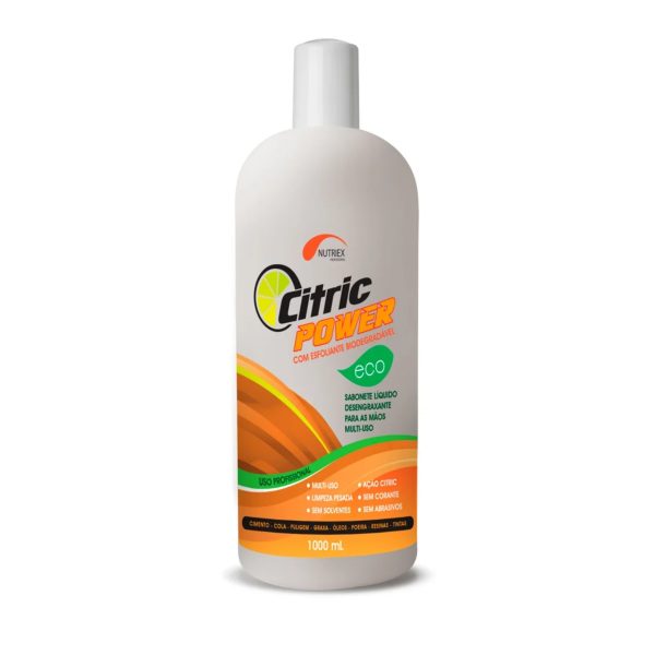 SABONETE LIQUIDO DESENGRAXANTE CITRIC POWER 1 LITRO