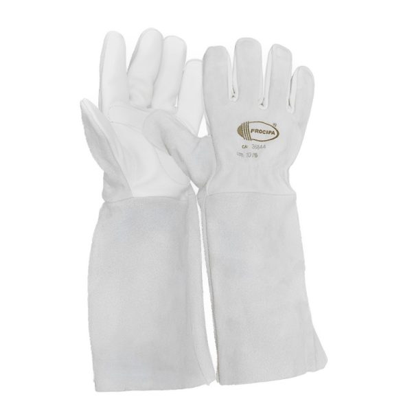 LUVA DE VAQUETA MISTA 15 CM CA 36844 PROCIPA