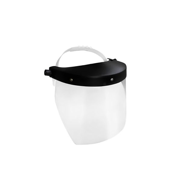 PROTETOR FACIAL 6POL COM CATRACA INCOLOR CARBOGRAFITE