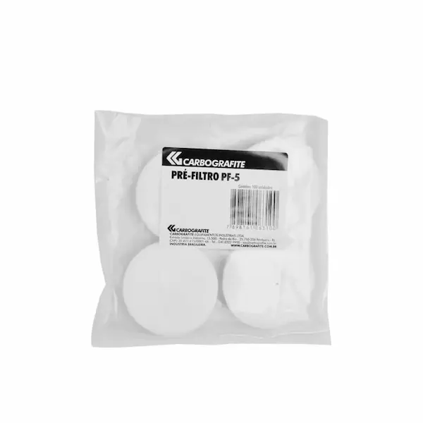 PRE FILTRO PF-5 PCT COM 100 UNIDADES CARBOGRAFITE